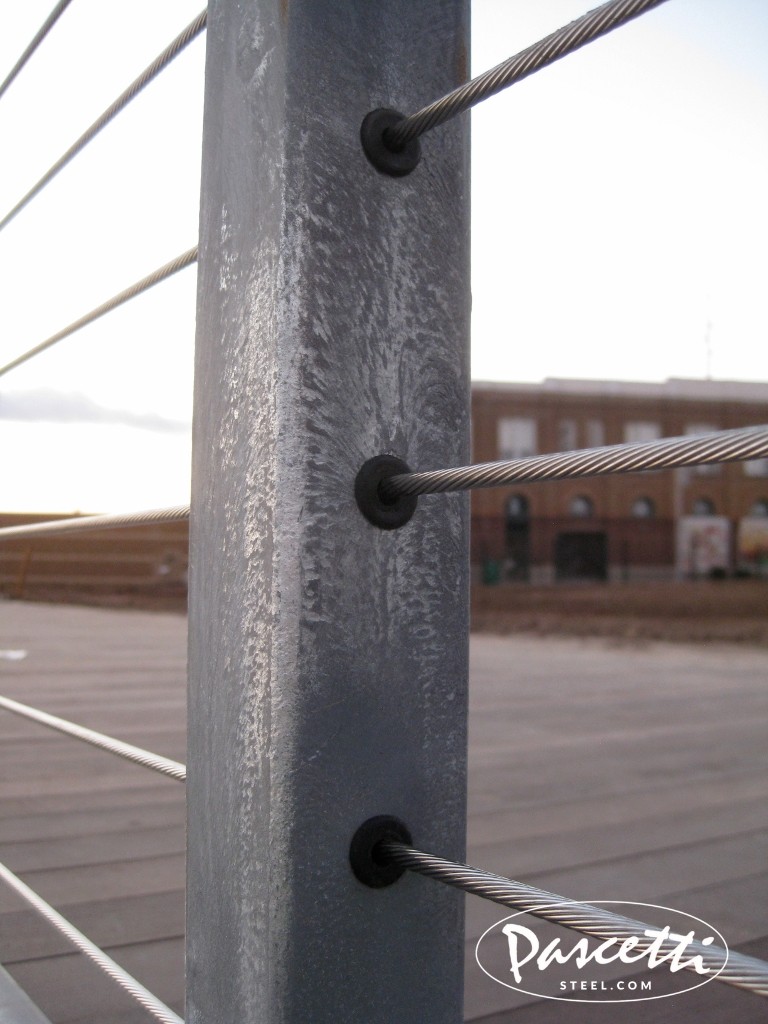cable railing commercial rubber grommet Texas