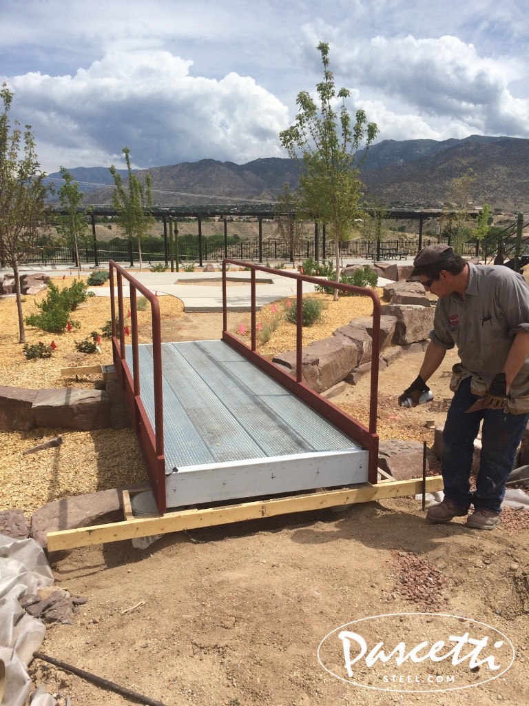 Commercial ada compliant handrails and tread system