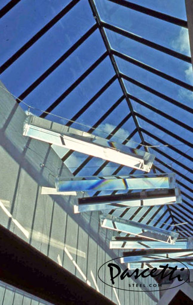 solar prism light installation abq convention center