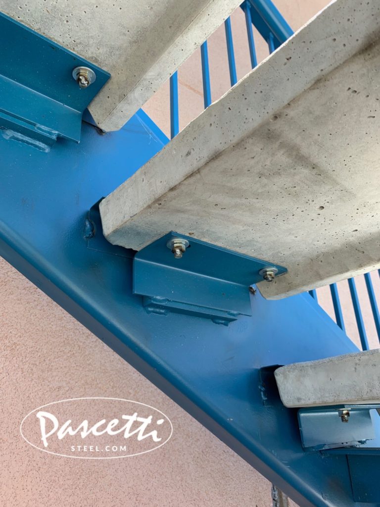 custom pre cast concrete treads