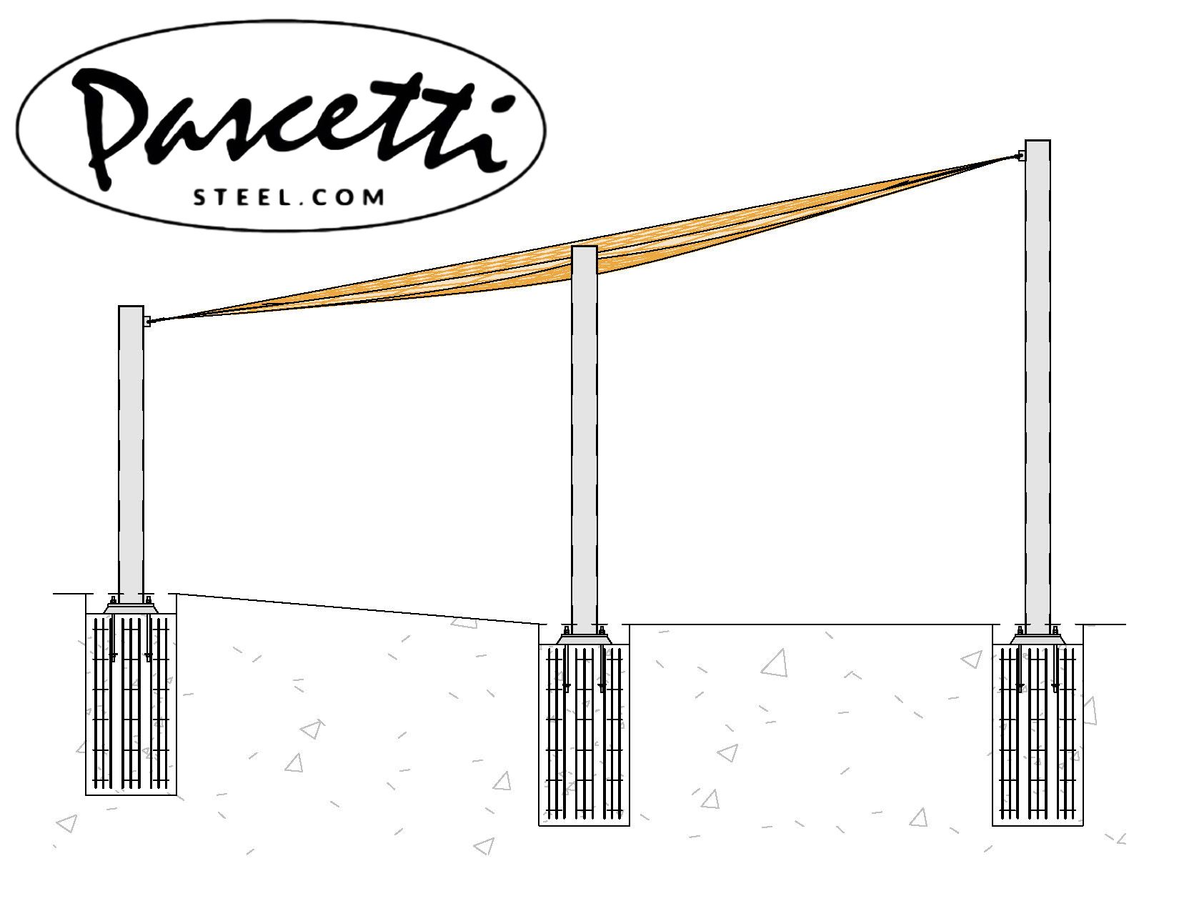 Shade structure Drawing