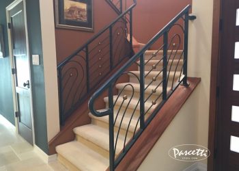 custom steel ornamental designer railings